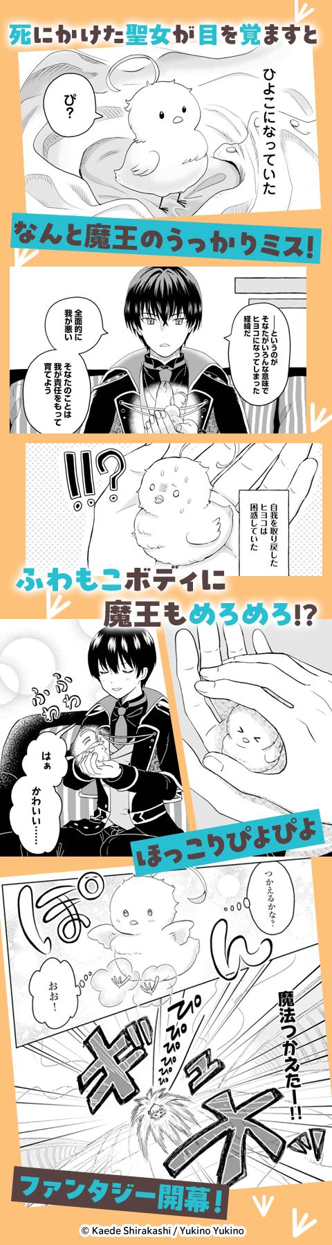 聖女だけど闇堕ちしたらひよこになりました！@COMIC