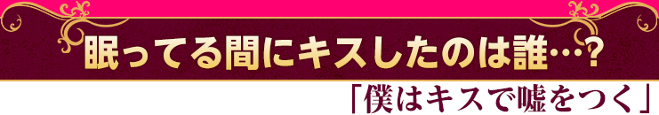 僕はキスで嘘をつく